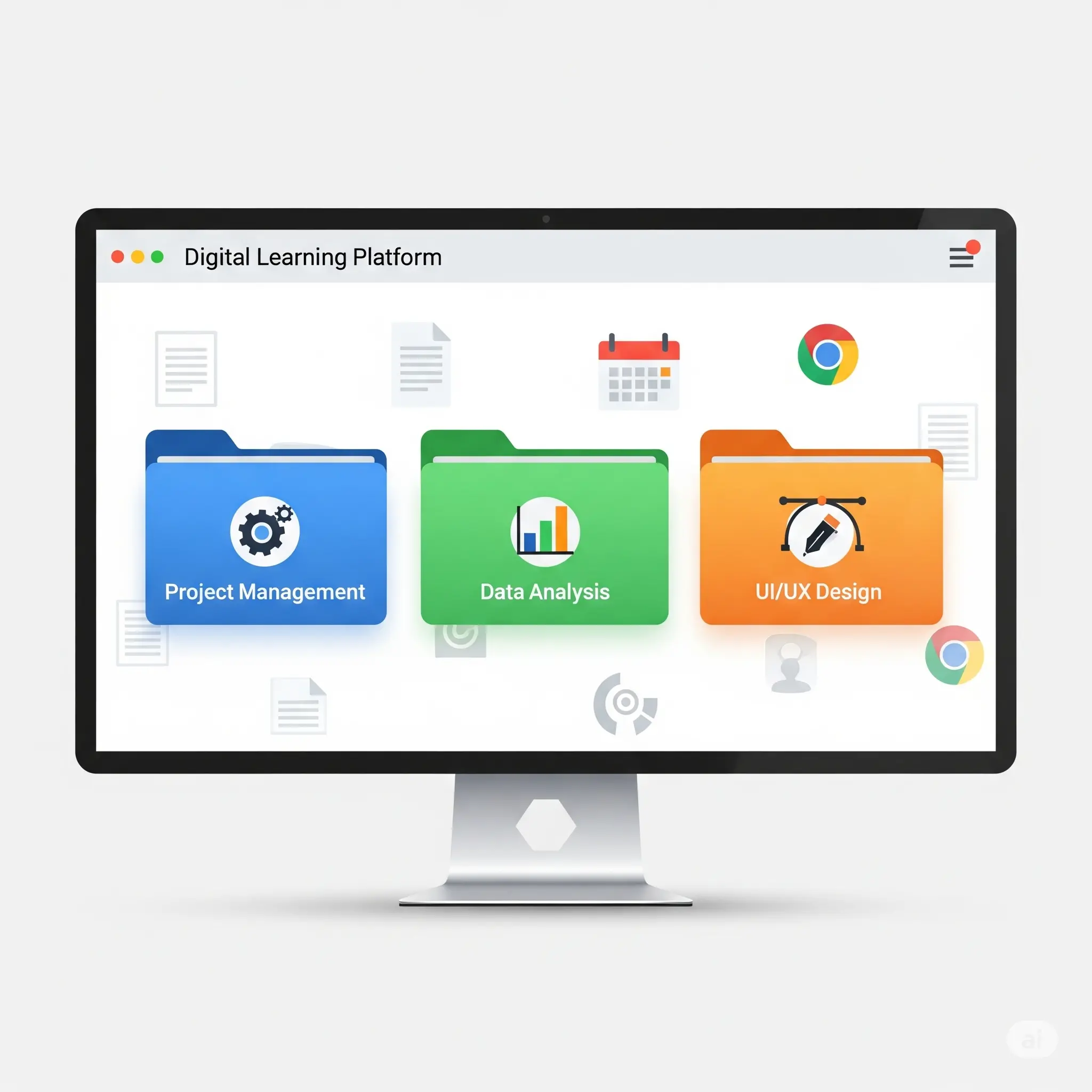 ملف تعليمي على Google Drive يضم كورسات ووثائق في إدارة المشاريع وتحليل البيانات